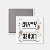 Vuile of gelikte vaatwasser magneet voor kattenlie (Voorkant / Achterkant)