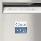 Vuile of schone vaatwasmachine magneet (Insitu (Vaatwasser))