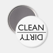 Vuile of schone Vaatwasser Magneet (nieuw) (Voorkant / Achterkant)