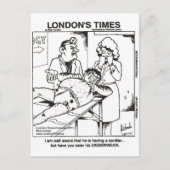 Vuile ondergoed en ziekenhuizen Funny Gifts & T - Briefkaart (Voorkant)