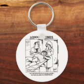 Vuile ondergoed en ziekenhuizen Funny Gifts & T -  Sleutelhanger (Voorkant)