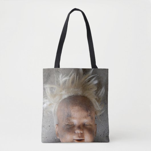 Vuile pop gezicht tote bag (Voorkant)