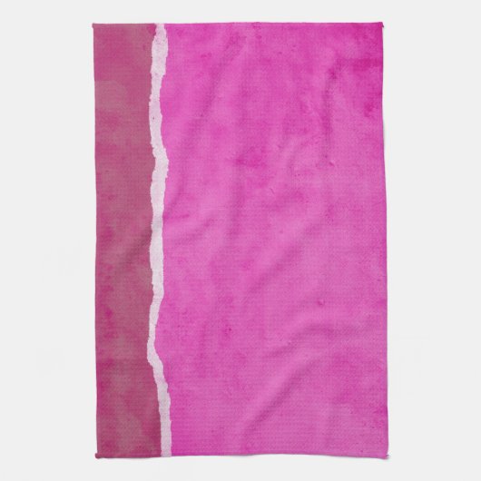 Vuile roze papier theedoek (Verticaal)