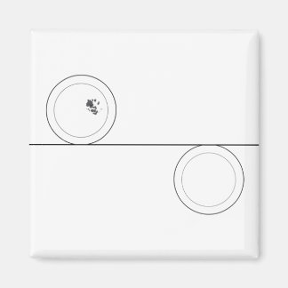 Vuile|Schone gerechten Magneet