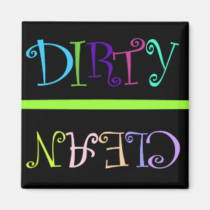 Vuile schone magneet -