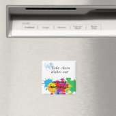 Vuile/Schone schotelmagneet Magneet (Insitu (Vaatwasser))