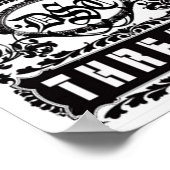 vuile straatdraden poster (Hoek)