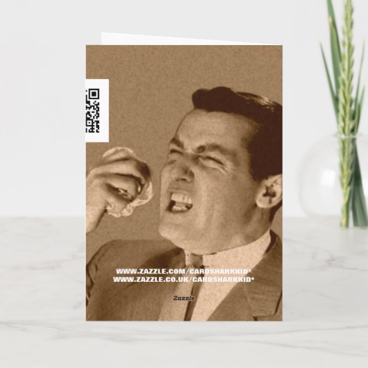 vuile verjaardag kaart (Achterkant)