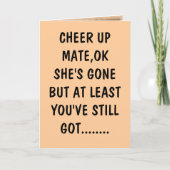 vuile verjaardag kaart (Voorkant)