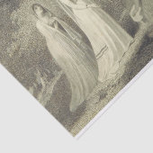 Vuile vrouw van de Canterbury Tales Tissuepapier (Detail)