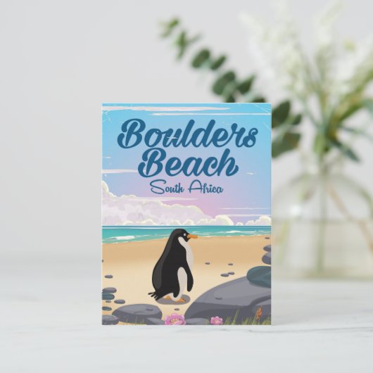 vuilnis cartoon Zuid-afrika Briefkaart (Staand voorkant)