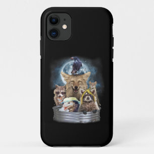 Vuilnis Dieren die naar de Maan Huilen Grappig Tea Case-Mate iPhone Case