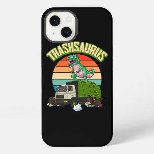 Vuilnis Dinosaurus Hergebruik Vuilniswagen Bestuur iPhone 13 Hoesje