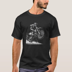Vuilnis Motorrijder Grafisch T-shirt