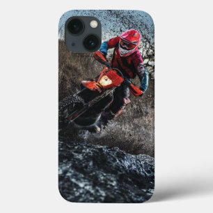 Vuilnis motorrijder werp kussen Case-Mate iPhone case