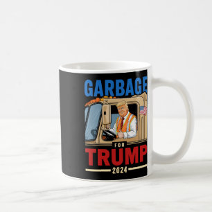 Vuilnis voor Trump 2024 Verkiezing Trots om vuilni Koffiemok
