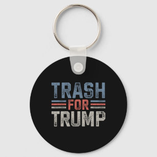 Vuilnis Voor Trump Vuilnis 2025 Vintage Afval Vuil Sleutelhanger
