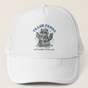 Vuilnis Wasbeer Maar Ik Maak Het Er Schattig Uit Z Trucker Pet