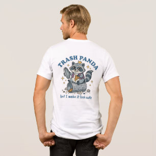 Vuilnis Wasbeer Maar Ik Maak Het Leuk Grappige Was Tri-Blend Shirt