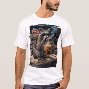 Vuilnis Wasbeer Ontbijtclub T-shirt
