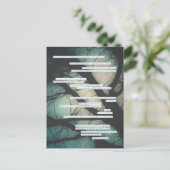 vuilnis zonder muziekkaart briefkaart (Staand voorkant)