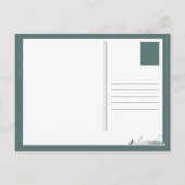 vuilnis zonder muziekkaart briefkaart (Achterkant)