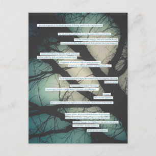 vuilnis zonder muziekkaart briefkaart