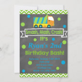 Vuilnisauto Kaart (Voorkant)