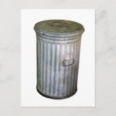 vuilnisbak briefkaart (Voorkant)