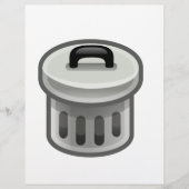 vuilnisbak flyer (Voorkant)