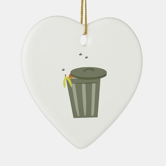 vuilnisbak keramisch ornament (Rechts)