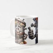 Vuilnisbak Koffiemok (Voorkant links)