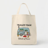 vuilnisbak met klasse tote bag (Voorkant)