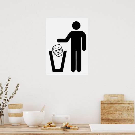 vuilnisbak poster (Keuken)