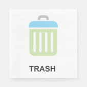 Vuilnisbak Servet (Voorkant)