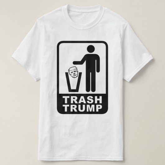vuilnisbak t-shirt (Design voorkant)