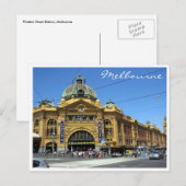 vuilnisbakken briefkaart (Voorkant / Achterkant)