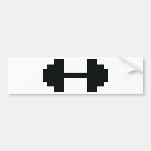 vuilnisbakken bumpersticker (Voorkant)