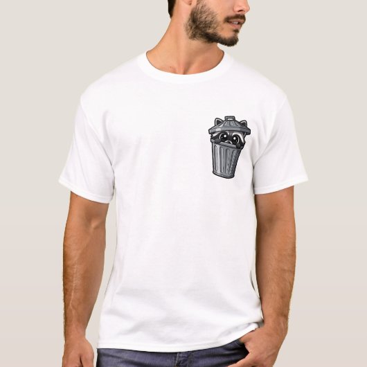 Vuilnisbeer Piek T-shirt (Voorkant)