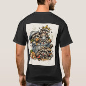 Vuilnisbeerfeest T-shirt (Achterkant)