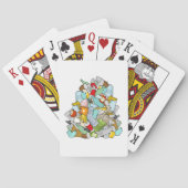 Vuilnisberg Rommel Afval Recycling Junk Pokerkaarten (Achterkant)