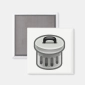 Vuilnisemmer Magneet (Voorkant / Achterkant)