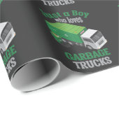 Vuilnisjongen Toddler Cool Recycling Cadeaupapier (Rol Hoek)