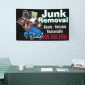 Vuilnisophaaldienst op maat Adverteren Spandoek (Beurs)