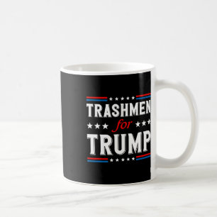 Vuilnisophalers Voor Trump 2025 Grappige Verkiezin Koffiemok