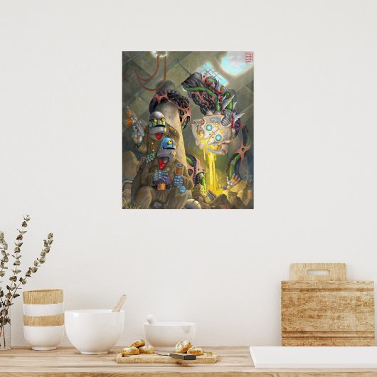 vuilnispers poster (Keuken)