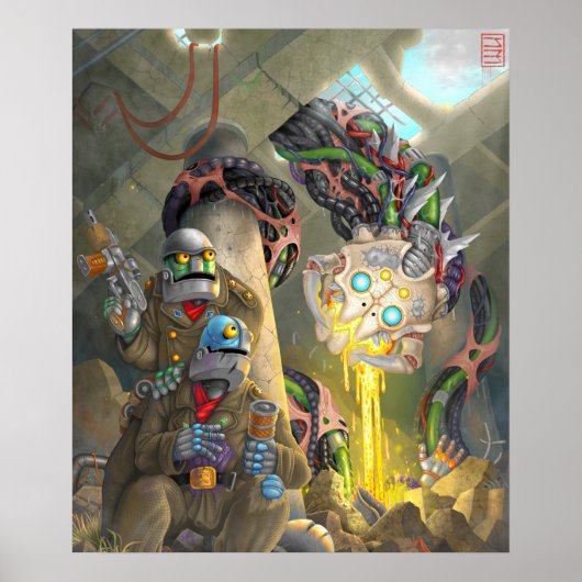 vuilnispers poster (Voorkant)