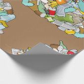 vuilnisstapel cadeaupapier (Hoek)