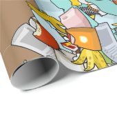 vuilnisstapel cadeaupapier (Rol Hoek)