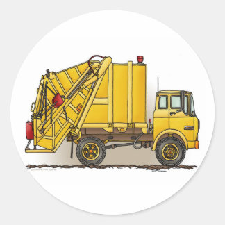 Vuilniswagen 2 Sticker